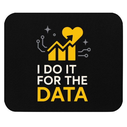 Clinical Lab Tech Diagnostic Science Data Nerd Mouse Pads