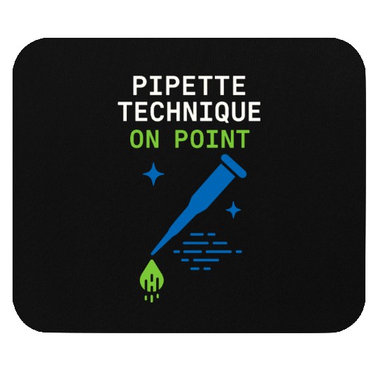 Clinical Lab Tech Diagnostic Science Data Nerd Mouse Pads