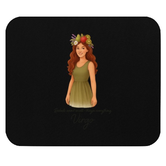 Virgo Woman – Grace in Every Detail Mouse Pads