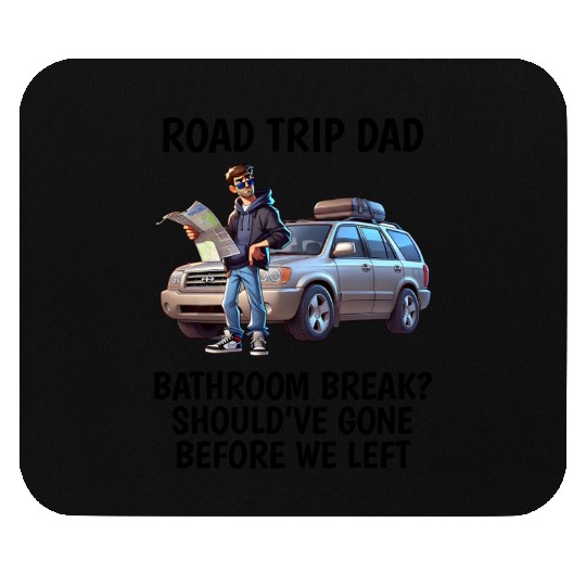 Road Trip Dad Design Mouse Pads
