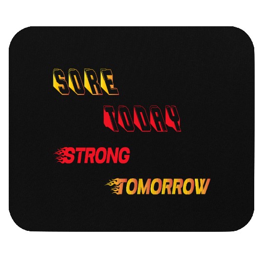 Gym Motivation Mouse Pads for Women & Men.