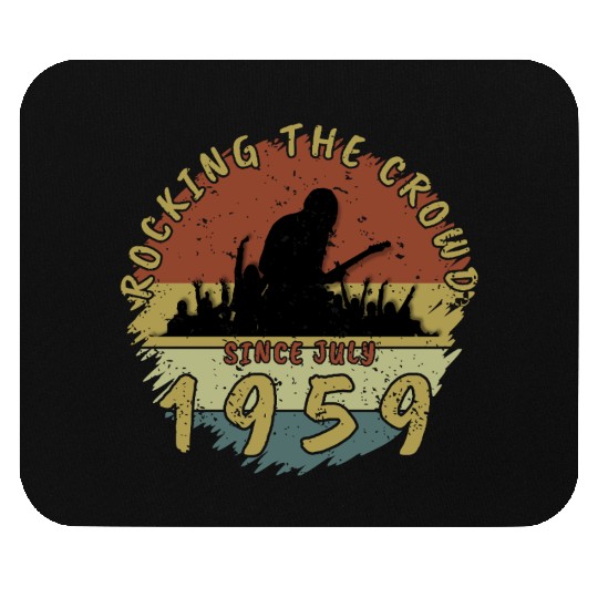 66th Birthday Rocking The Crowd GIT 07/1959 Mouse Pads