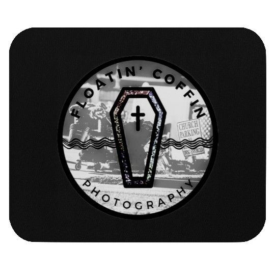 BlacknWhite Coffin Homeless Street Famiy Give Back Mouse Pads
