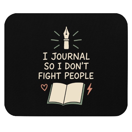 Journaling Aesthetic Creative Planner Life Writing Mouse Pads