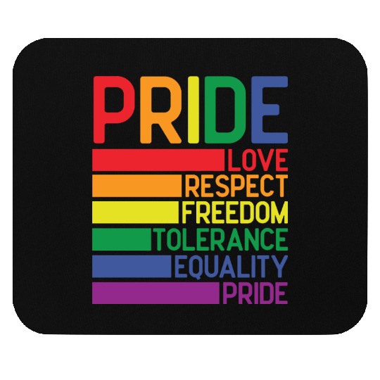 Gay Pride Mouse Pads, Pride Love