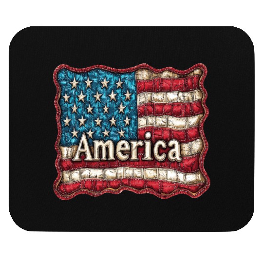 American Flag Mouse Pads