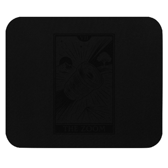 Photography Magic Tarot – The Zoom (Dark Version) Mouse Pads