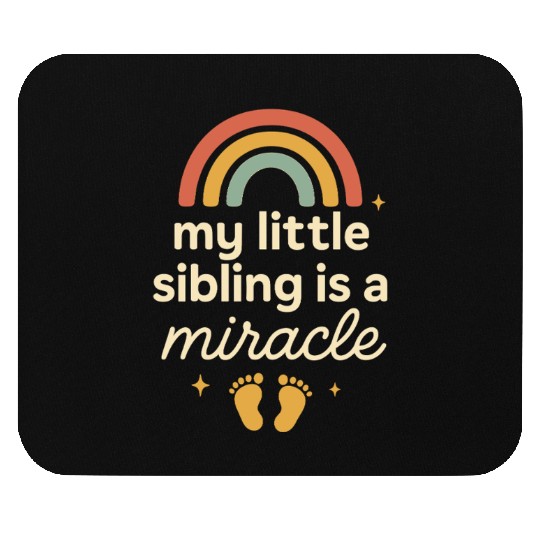 NICU Sibling Preemie Big Brother Big Sister Mouse Pads