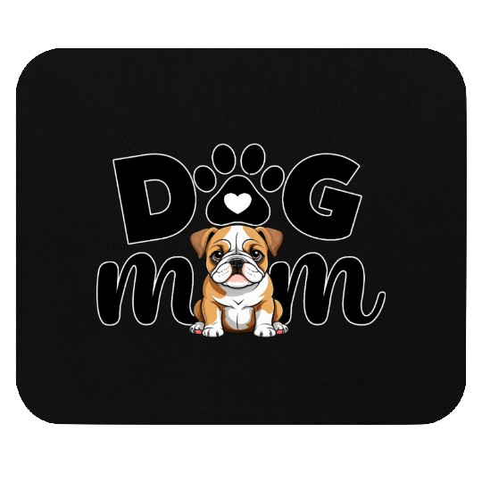 Pug Puppy Dog Mom Dog Lover Mouse Pads