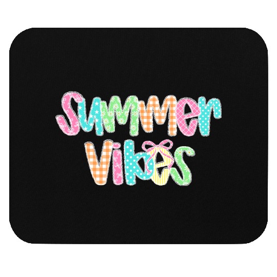 Preppy Summer Vibes Mouse Pads