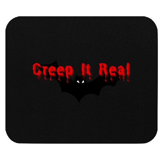 Creep It Real – Halloween Bat Design Mouse Pads