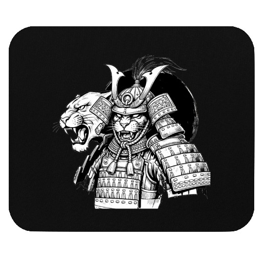 Samurai Panther Mouse Pads