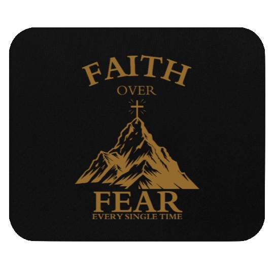 Faith Over Fear Mouse Pads