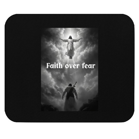 Faith over fear Mouse Pads