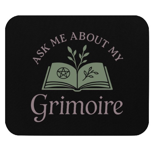 Pagan Pride Wiccan Lifestyle Earth Magic Witch Mouse Pads