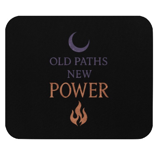 Pagan Pride Wiccan Lifestyle Earth Magic Witch Mouse Pads