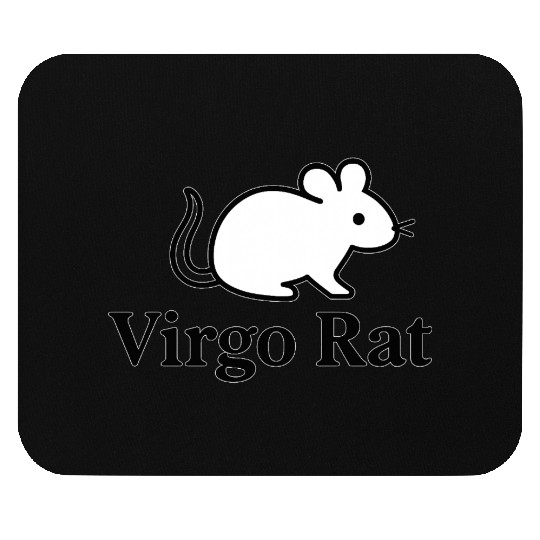 Virgo Rat Mouse Pads