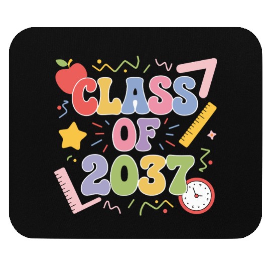 Class of 2037 Grow With Me, Funny back to school Mouse Pads