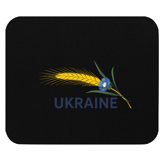 Ukraine Wheat Cornflower Agricultural Heritage Mouse Pads