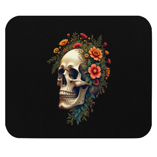 Eco Skull ❘ Nature Vibes ✦ Rebirth Mouse Pads