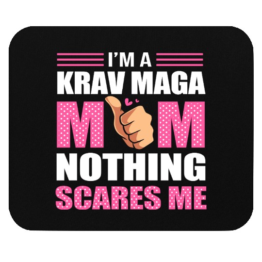 Krav Maga Mom Israel Martial Arts Mouse Pads