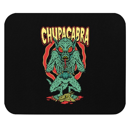 CHUPACABRA – Cryptid Monster Horror Mouse Pads