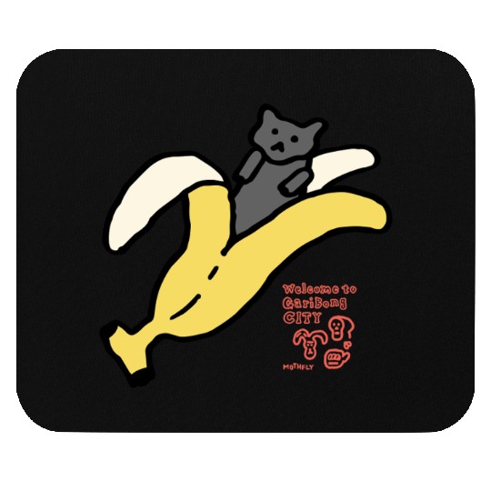 Bananyang - 003. Black Mouse Pads