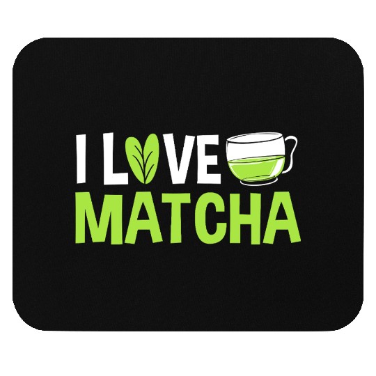 Matcha Green Tea Matcha Lover Mouse Pads