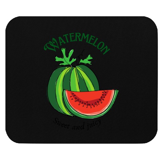 Watermelon Sweet Summer Vibes Mouse Pads