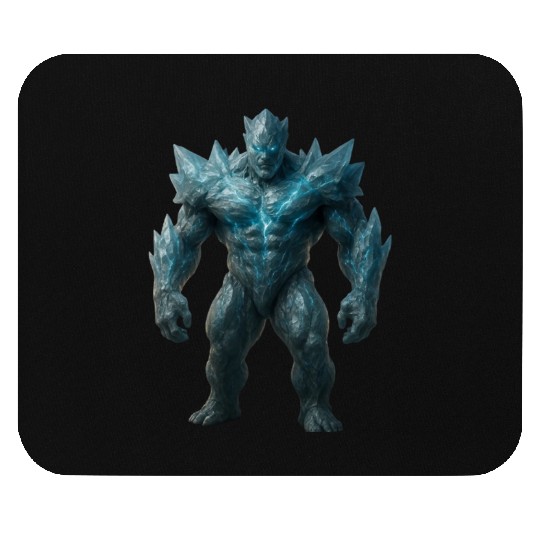 Crystal Golem hyper-realistic Mouse Pads