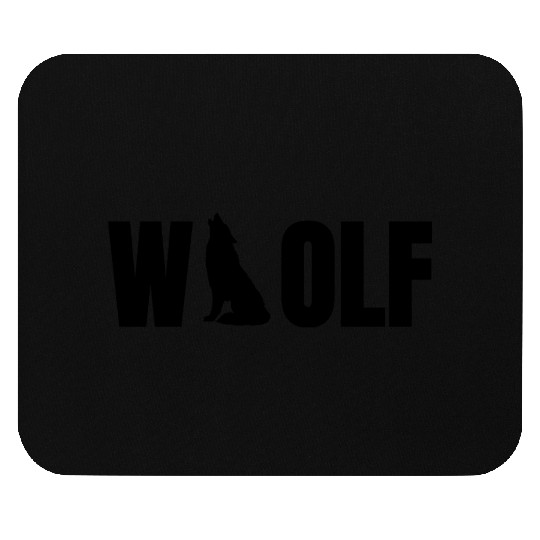 Lone Wolf Spirit Mouse Pads