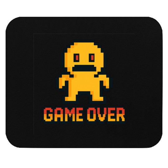 Retro Pixel Game Over – 8-Bit Character Design Mouse Pads