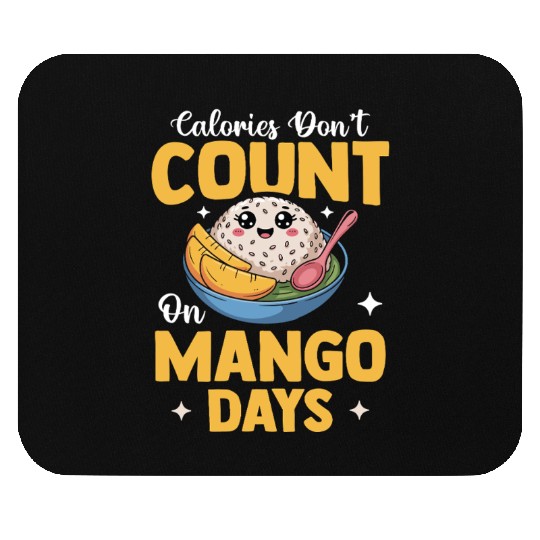 Mango Sticky Rice Thai Street Food Mouse Pads