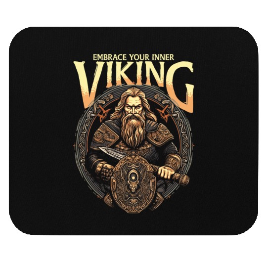Viking Mythology Pagan Embrace Your Inner Viking Mouse Pads