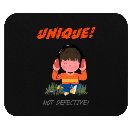 Unique Not Defective Autism Advocacy Mouse Pads