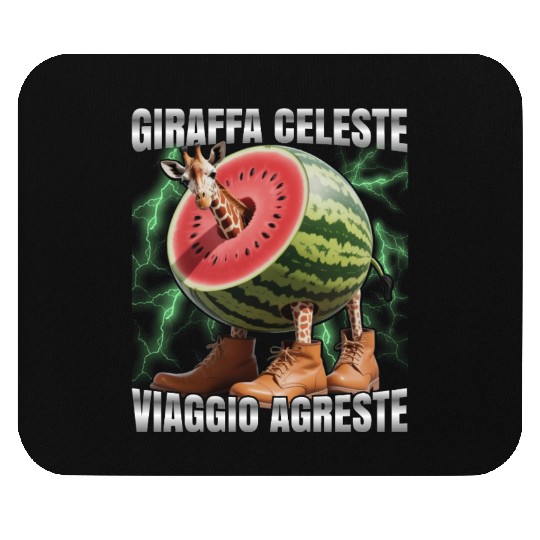 Giraffe Celeste Viggio Mouse Pads – Surreal Meme Mouse Pads
