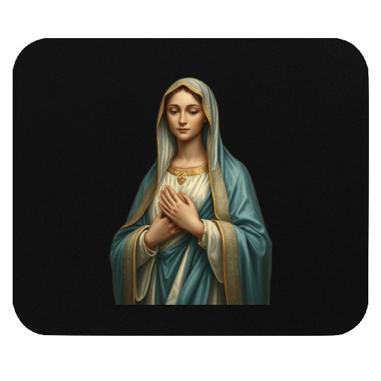 Madonna and Child Divine Embrace Mouse Pads