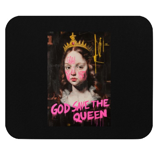 God Save the Queen Mouse Pads