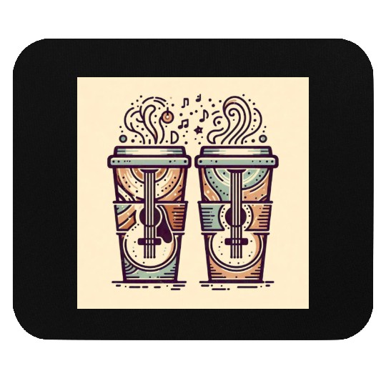 "SUN & US" Matching Mouse Pads - Where Coffee Meets