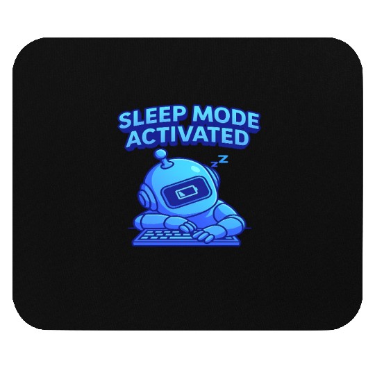 Sleep Mode Activated Robot Mouse Pads