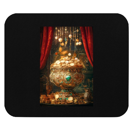 Royal Treasure Overflowing Mouse Pads