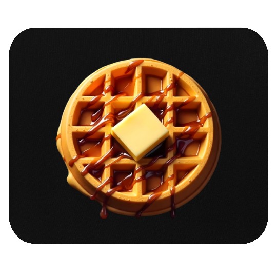 Waffle Funny Lazy Easy Halloween Costume Mouse Pads