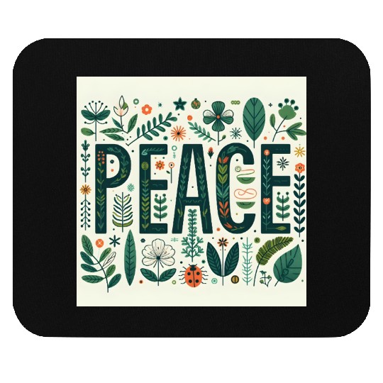 Peaceful Botanical  Mouse Pads