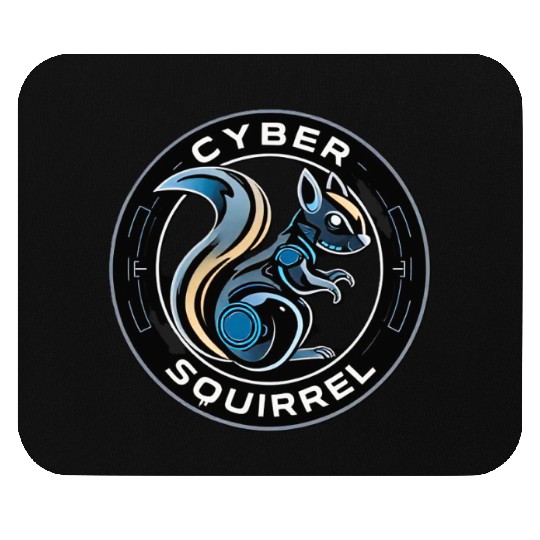 Cyber Squirrel - Cyber Mouse Pads