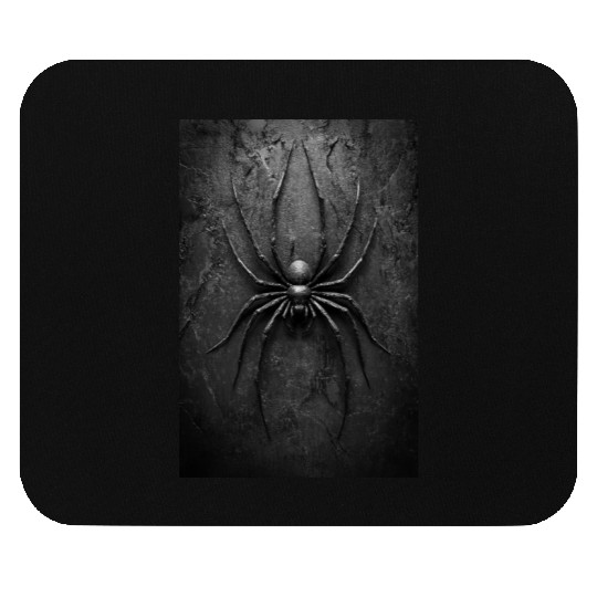 Black Widow Style Spider Art Mouse Pads
