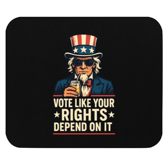 Vote Like It Matters - Democracy Defender Mouse Pads