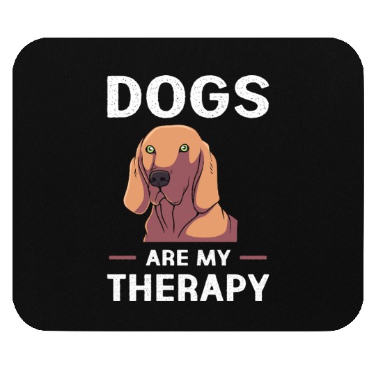 Therapy Dog Treatment Dog Lover Mouse Pads