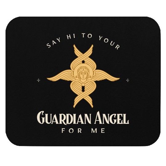 Guardian Angel Emblem Mouse Pads Design