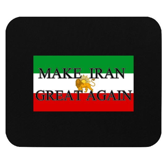 Make IRAN Great Again with Iranian Flag Mouse Pads