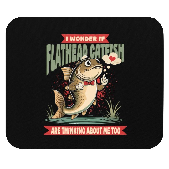 Flathead Catfish Mouse Pads